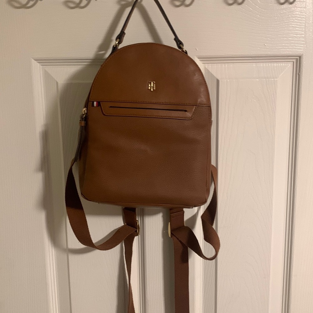 Brand New Tommy Hilfiger miniature book bag/ purse